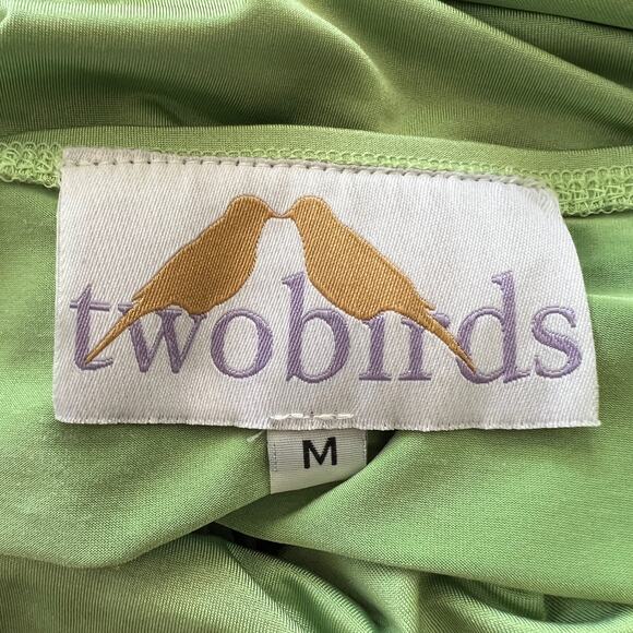 Two birds New York The Bandeau Like Green Size Medium NWOT - Picture 6 of 6